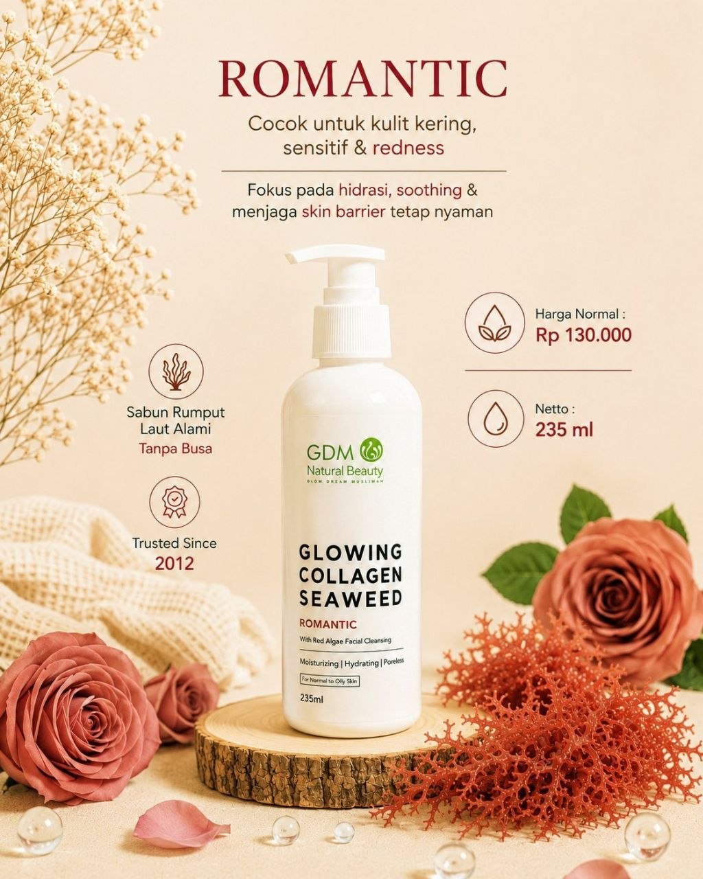 Glowing Collagen Seaweed Romantic