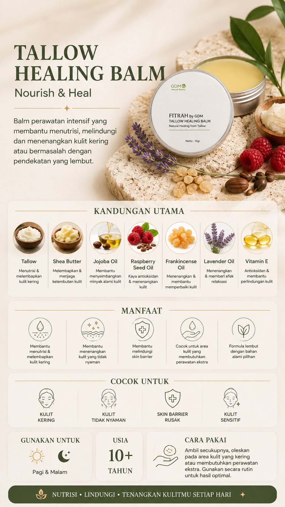 Tallow Healing Balm