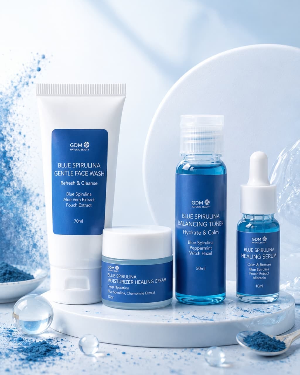 Blue Spirulina Series